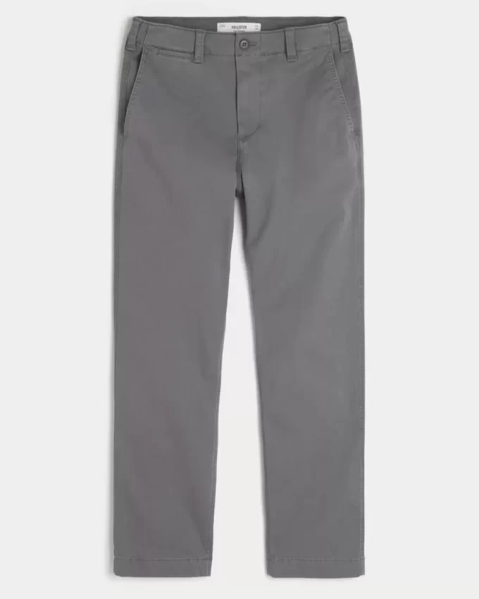Slim Straight Chino Pants