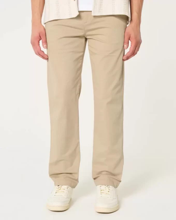 Slim Straight Chino Pants