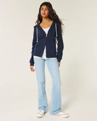Slim Zip-Up Hoodie