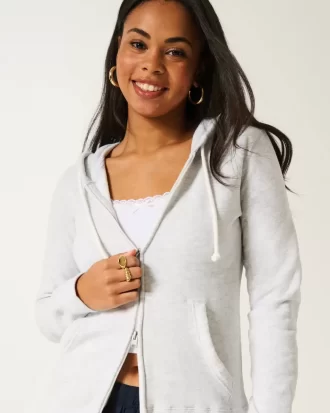 Slim Zip-Up Hoodie