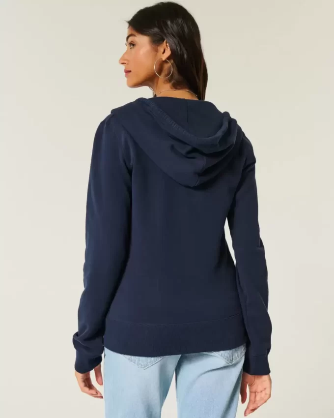 Slim Zip-Up Hoodie
