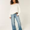 Slouchy Off-the-Shoulder Sweater