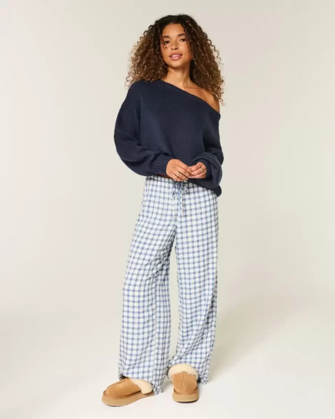 Slouchy Off-the-Shoulder Sweater