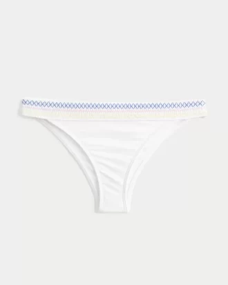 Smocked Waist High-Leg Cheekiest Bikini Bottom