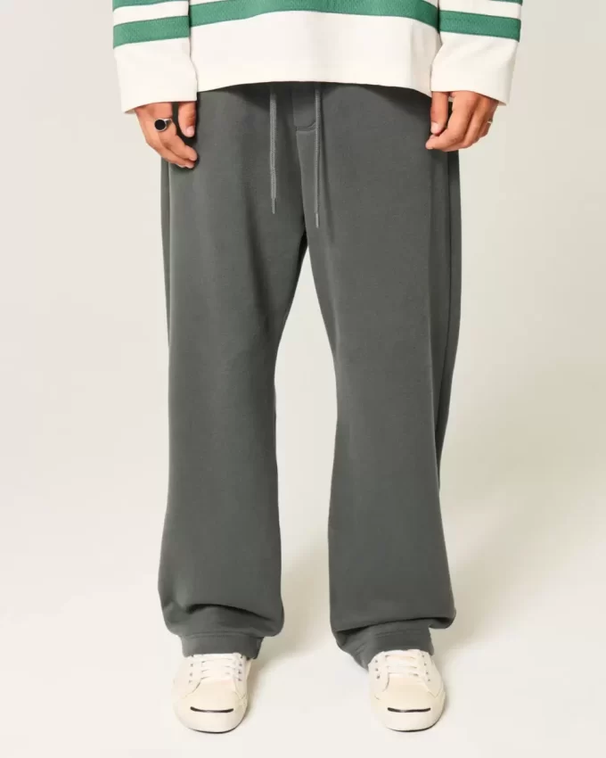 Snake Graphic Baggy Sweatpants