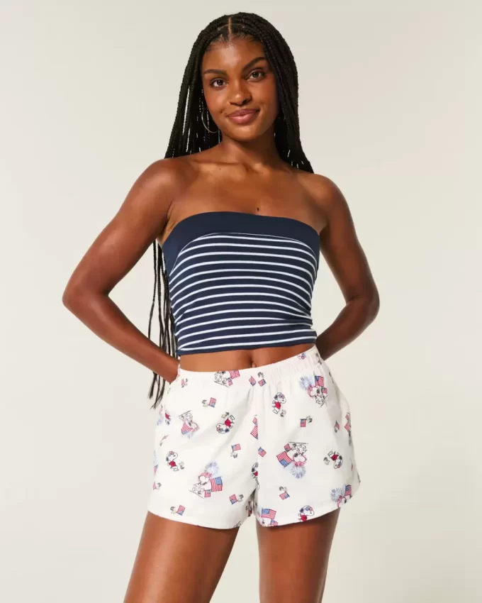 Snoopy Graphic Boxer Shorts