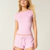 Soft Stretch Seamless Fabric Baby Tee