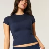 Soft Stretch Seamless Fabric Crew Baby Tee
