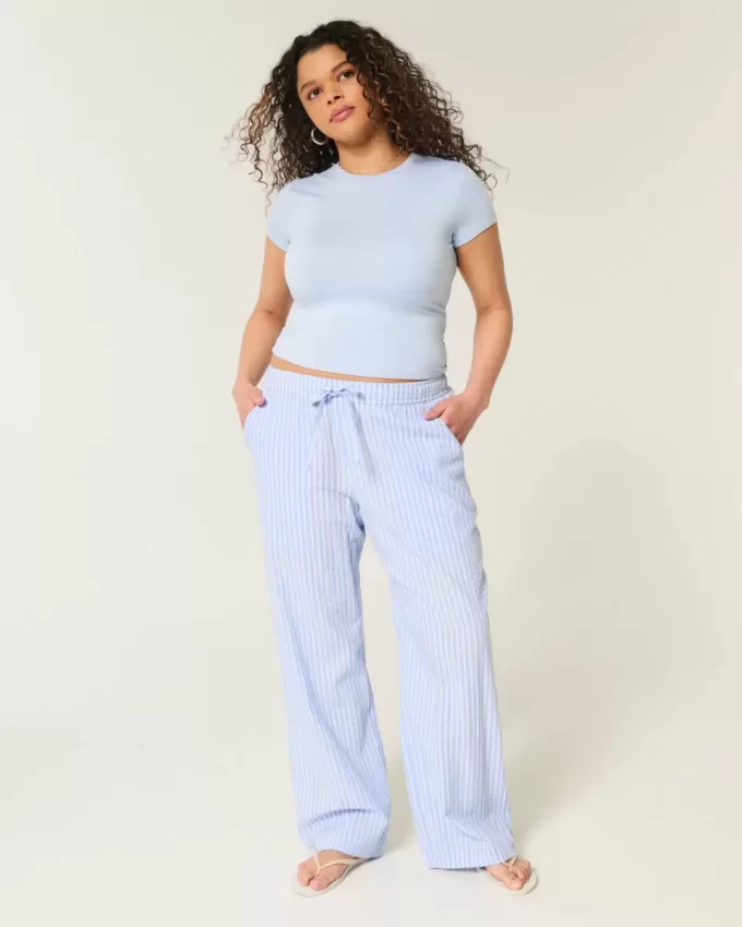 Soft Stretch Seamless Fabric Crew Baby Tee