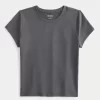 Soft Stretch Seamless Fabric Crew Baby Tee
