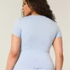 Soft Stretch Seamless Fabric Crew Baby Tee