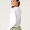 Soft Stretch Seamless Fabric Scoop Top