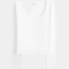 Soft Stretch Seamless Fabric Scoop Top