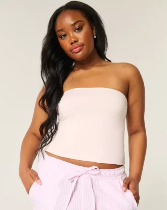 Soft Stretch Seamless Fabric Tube Top