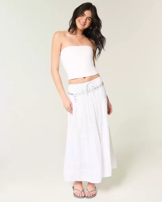 Soft Stretch Seamless Fabric Tube Top