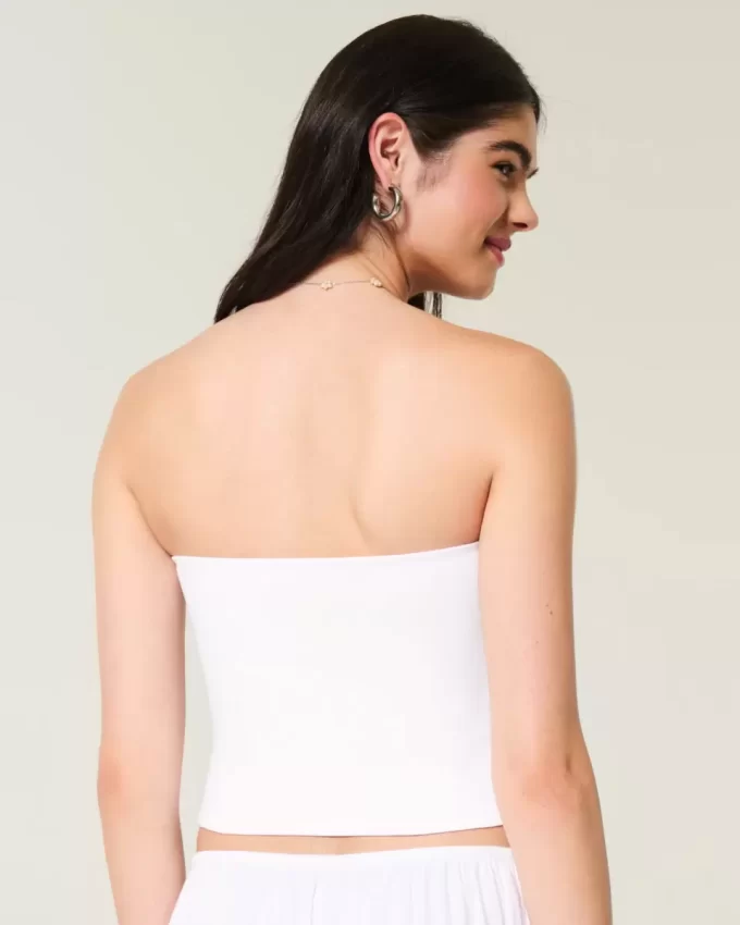 Soft Stretch Seamless Fabric Tube Top