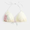 Spring Break Graphic Halter Triangle Bikini Top