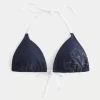 Spring Break Halter Triangle Bikini Top