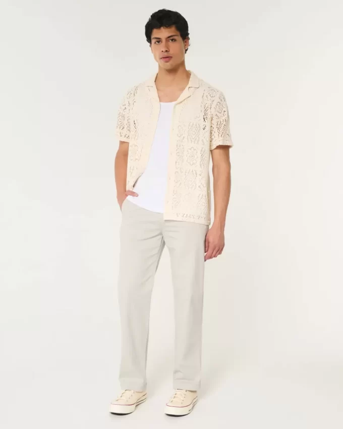 Straight Chino Pants