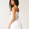 Strapless Bubble Mini Dress