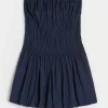 Strapless Bubble Mini Dress