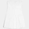 Strapless Bubble Mini Dress