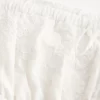 Strapless Embroidered Babydoll Dress