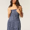 Strapless Knit Skort Dress