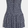 Strapless Knit Skort Dress