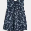 Strapless Ruffle Babydoll Mini Dress