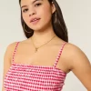 Strapless Smocked Bodice Mini Dress