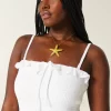 Strapless Smocked Maxi Dress