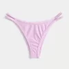 Strappy High-Leg Cheekiest Bikini Bottom