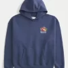 Strawberry Logo Graphic Hoodie