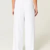 Striped Baggy Pull-On Pants
