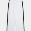 Striped Baggy Pull-On Pants