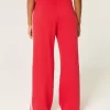 Striped Wide-Leg Sweatpants