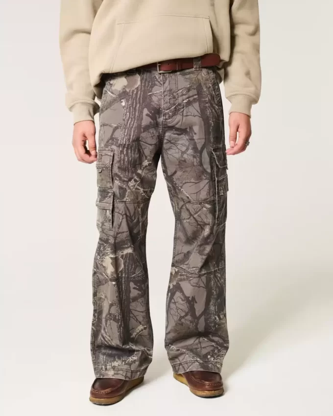 Super Baggy Camo Cargo Pants