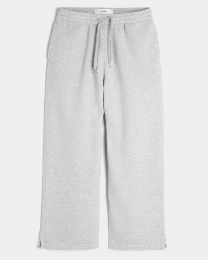 Super Baggy Y2K Split Hem Sweatpants