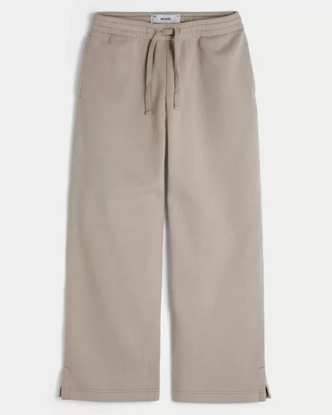Super Baggy Y2K Split Hem Sweatpants