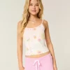 Surf Graphic Fleece Shortie Shorts