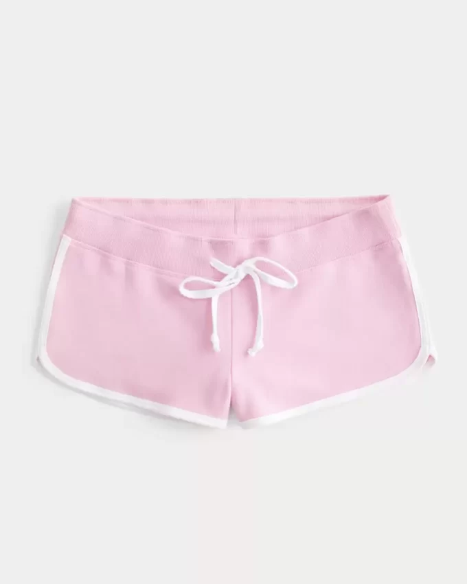 Surf Graphic Fleece Shortie Shorts