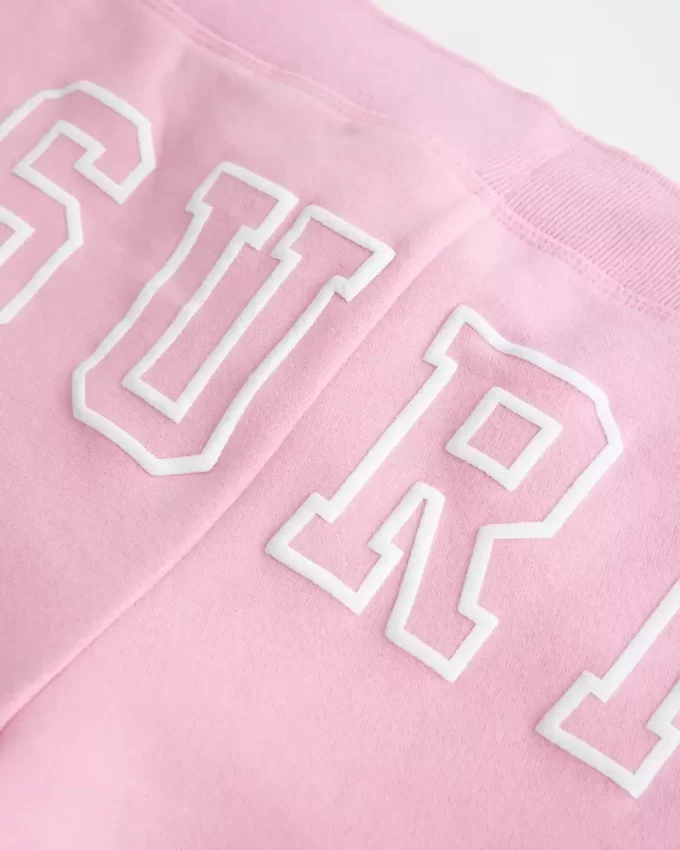 Surf Graphic Fleece Shortie Shorts