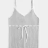 Tie-Front Sweater Tank
