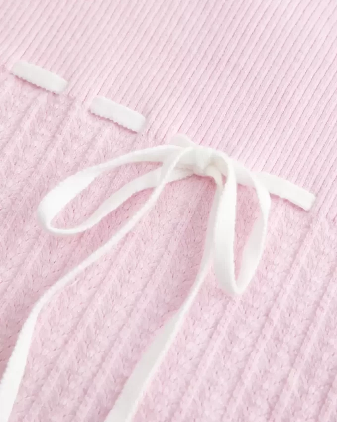 Tie-Front Sweater Tank