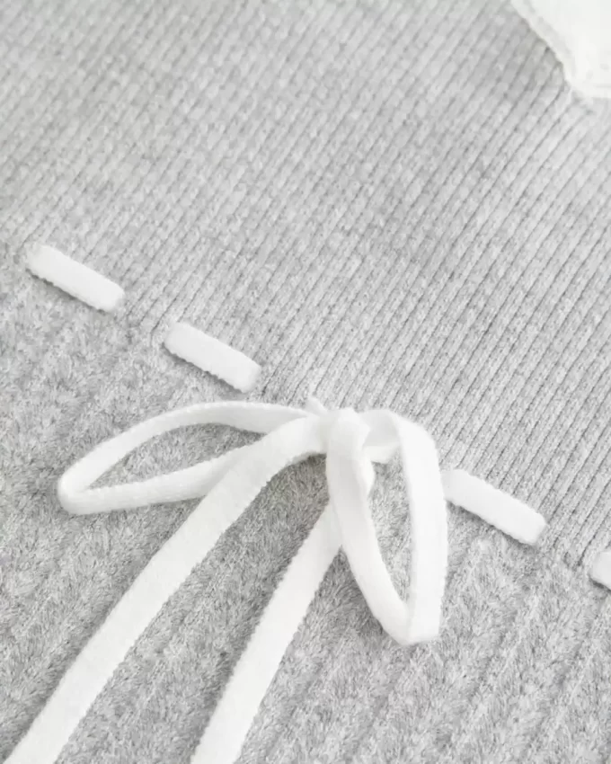 Tie-Front Sweater Tank