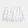 Tiered Chiffon Mini Skort