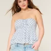 Tiered Halter Babydoll Top