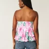 Tiered Halter Babydoll Top
