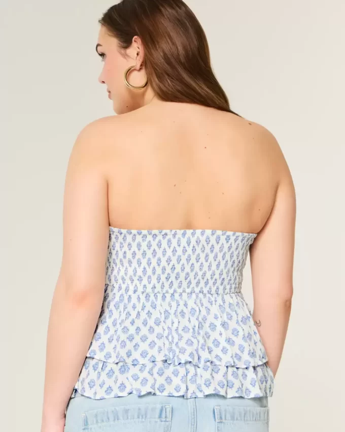 Tiered Halter Babydoll Top